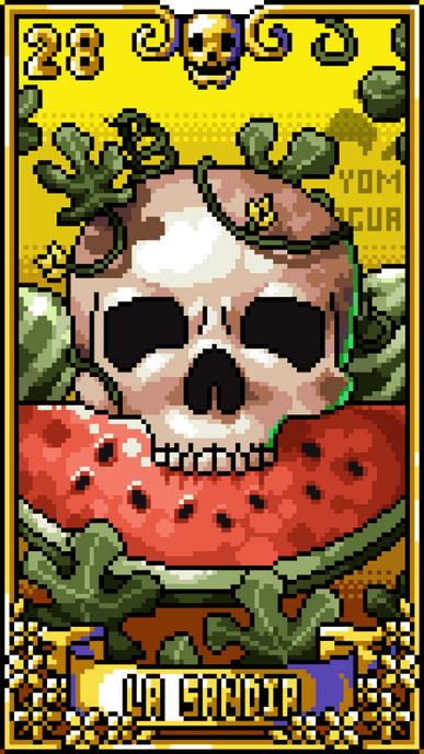 cool skull also jeje